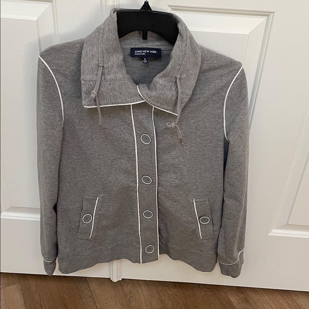 Jones New York Signature cotton jacket